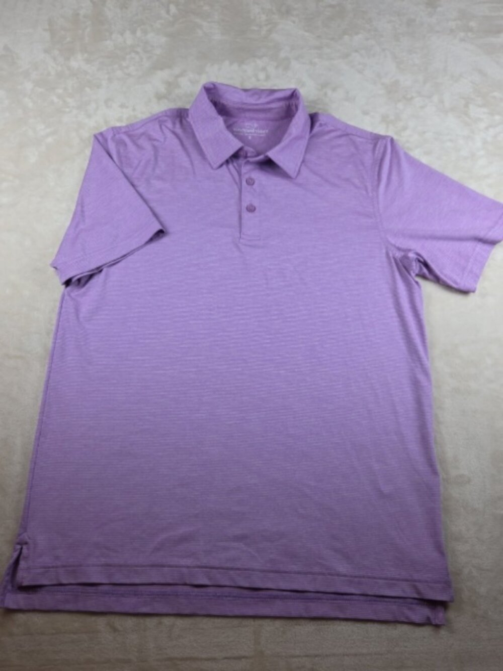 Vineyard Vines Men’s Polo Shirt – Small – Lavender